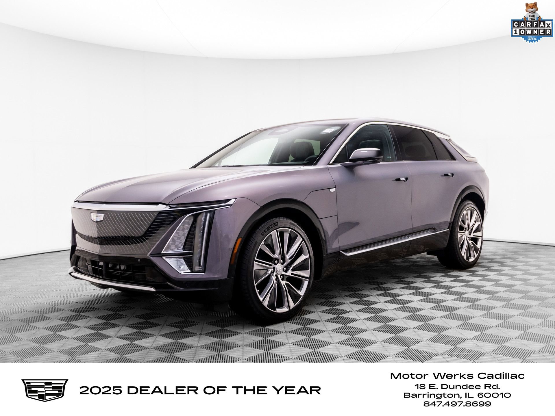 Certified 2025 Cadillac Lyriq Luxury w/ LPO, Floor Liner Package image 1