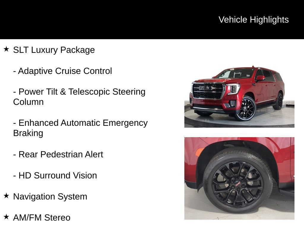 Used 2023 GMC Yukon XL SLT w/ SLT Luxury Package AWD/4WD image 25