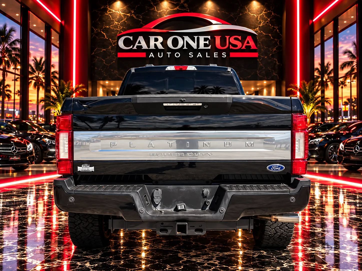 Used 2020 Ford F250 Platinum w/ FX4 Off-Road Package AWD/4WD image 4