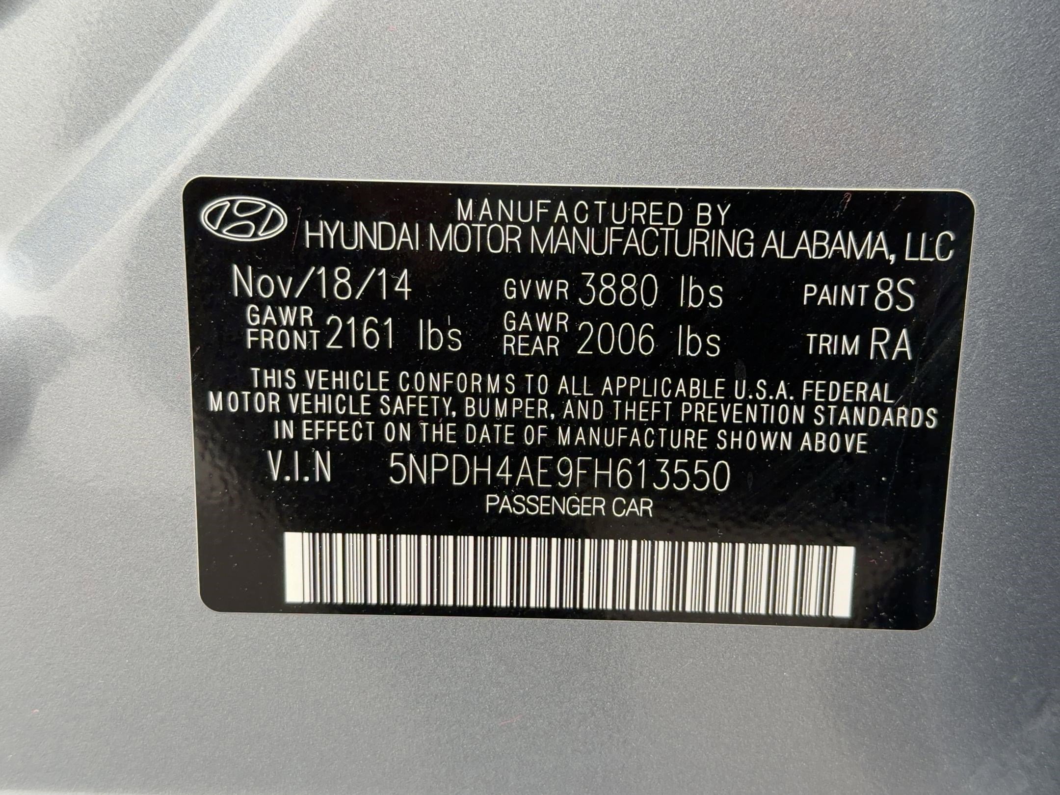 Used 2015 Hyundai Elantra SE w/ Option Group 02 image 18