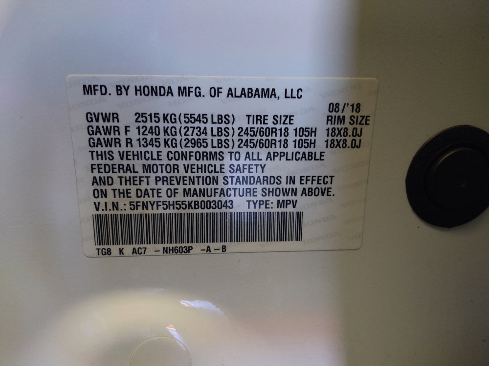 Used 2019 Honda Pilot EX-L image 33