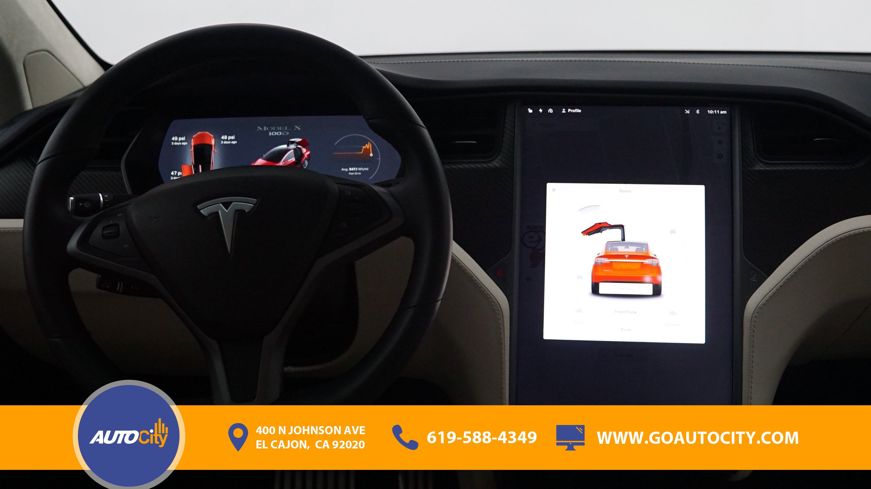 Used 2018 Tesla Model X 100D AWD/4WD image 5