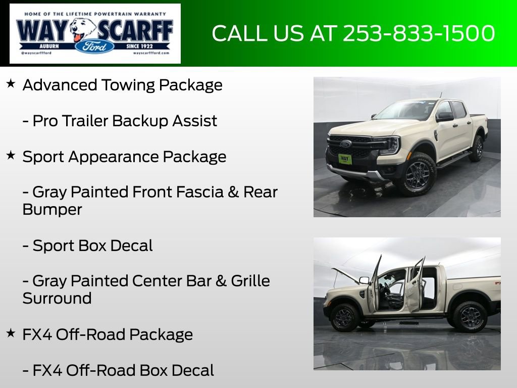 New 2025 Ford Ranger XLT w/ FX4 Off-Road Package image 12