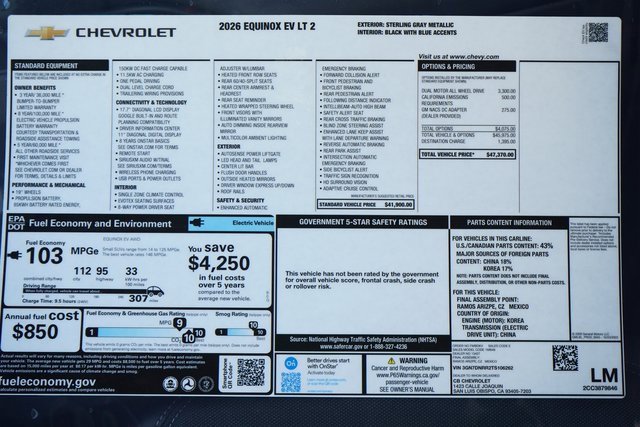 New 2026 Chevrolet Equinox EV LT image 29