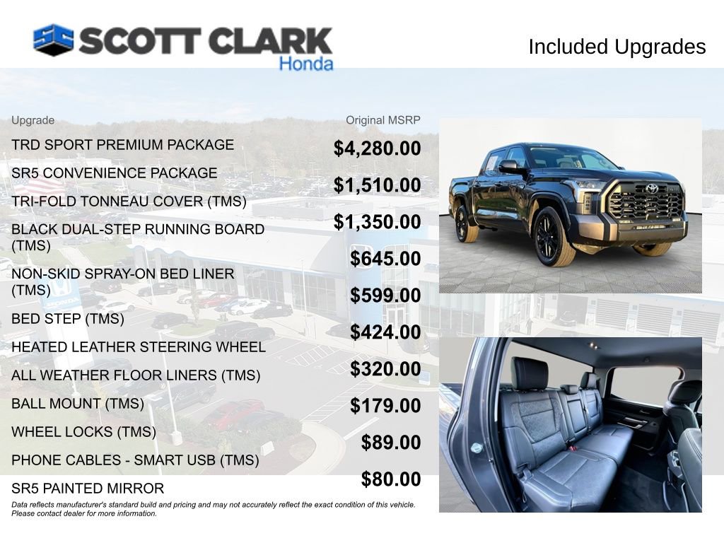 Used 2024 Toyota Tundra SR5 w/ TRD Sport Premium Package image 8