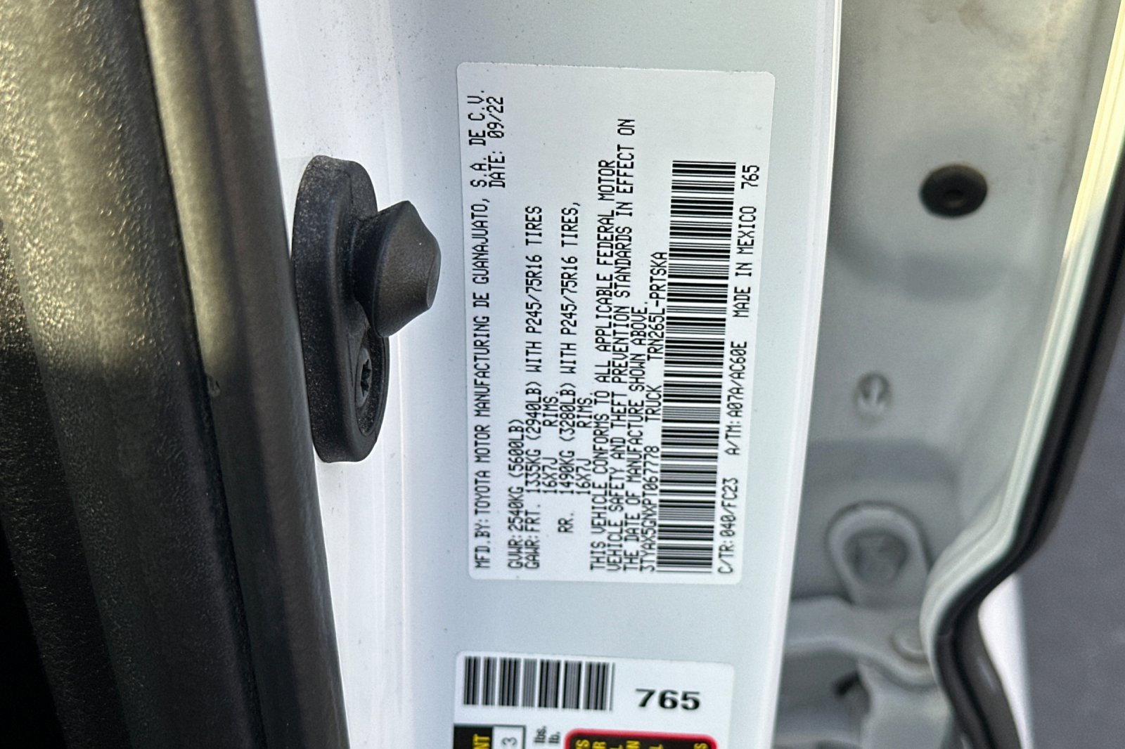 Used 2023 Toyota Tacoma SR5 image 23