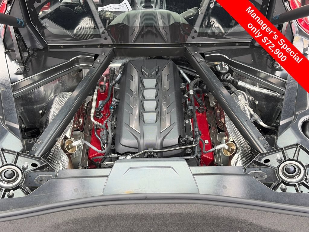 Used 2025 Chevrolet Corvette Stingray Preferred Cpe w/ Stealth Interior Trim Package RWD image 23
