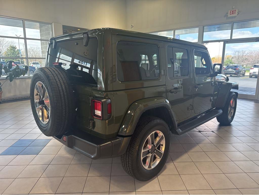 Used 2021 Jeep Wrangler Unlimited Sahara w/ Uconnect 4C Nav & Sound Group AWD/4WD image 12