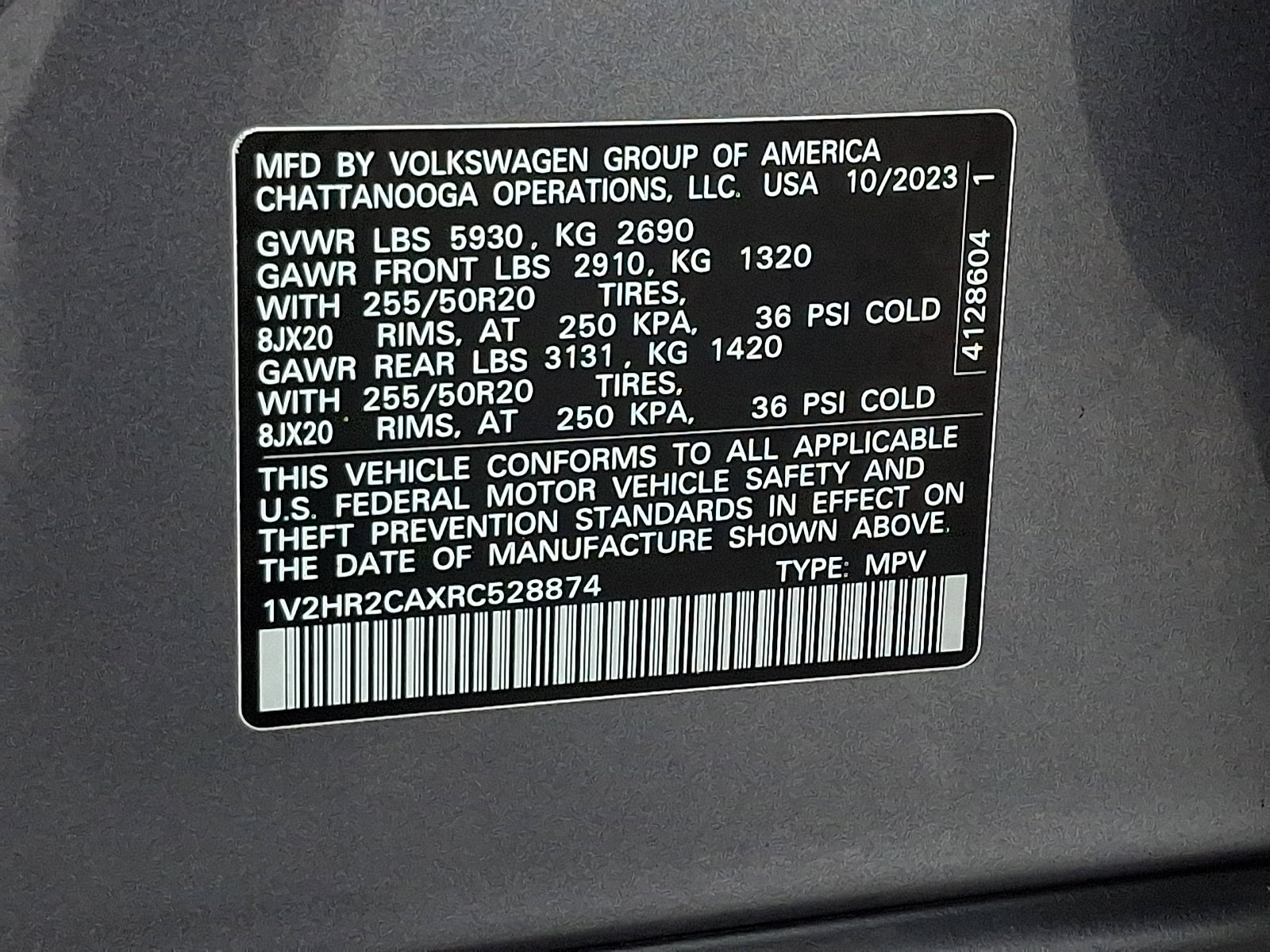 Used 2024 Volkswagen Atlas SE image 28