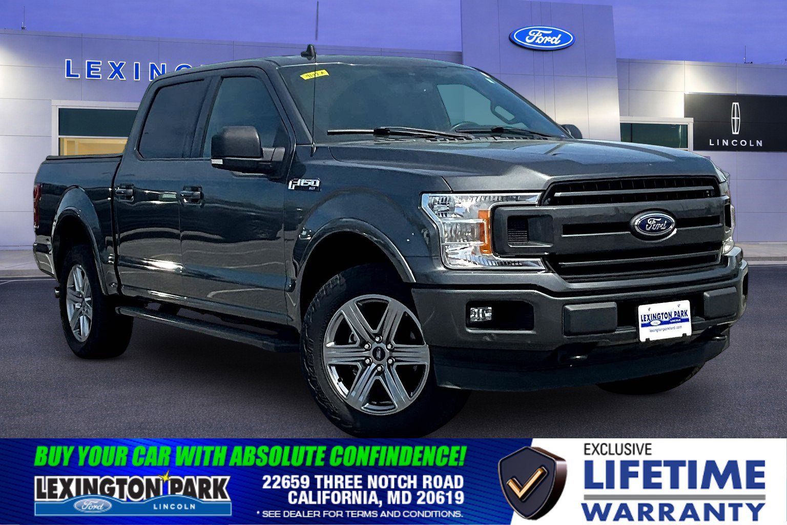 Certified 2019 Ford F150 XLT w/ Equipment Group 302A Luxury AWD/4WD image 1