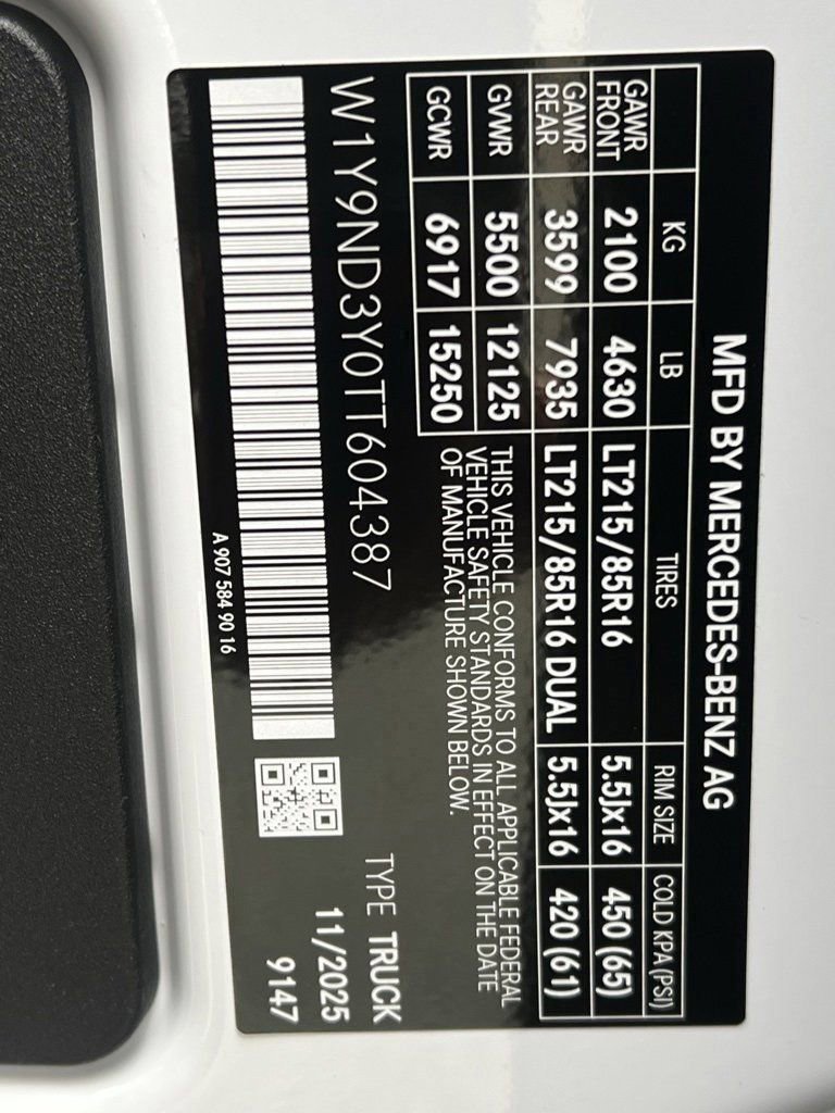 New 2026 Mercedes-Benz Sprinter 4500 image 10