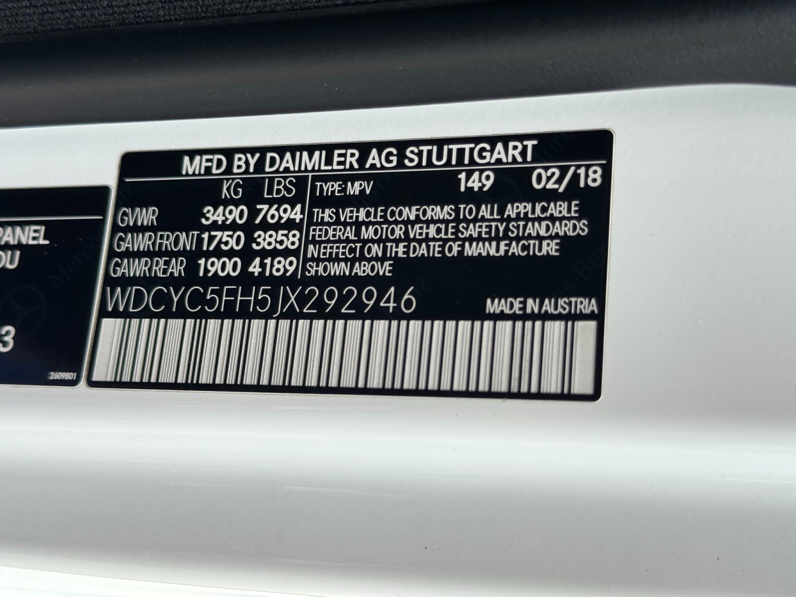Used 2018 Mercedes-Benz G 550 Squared image 48