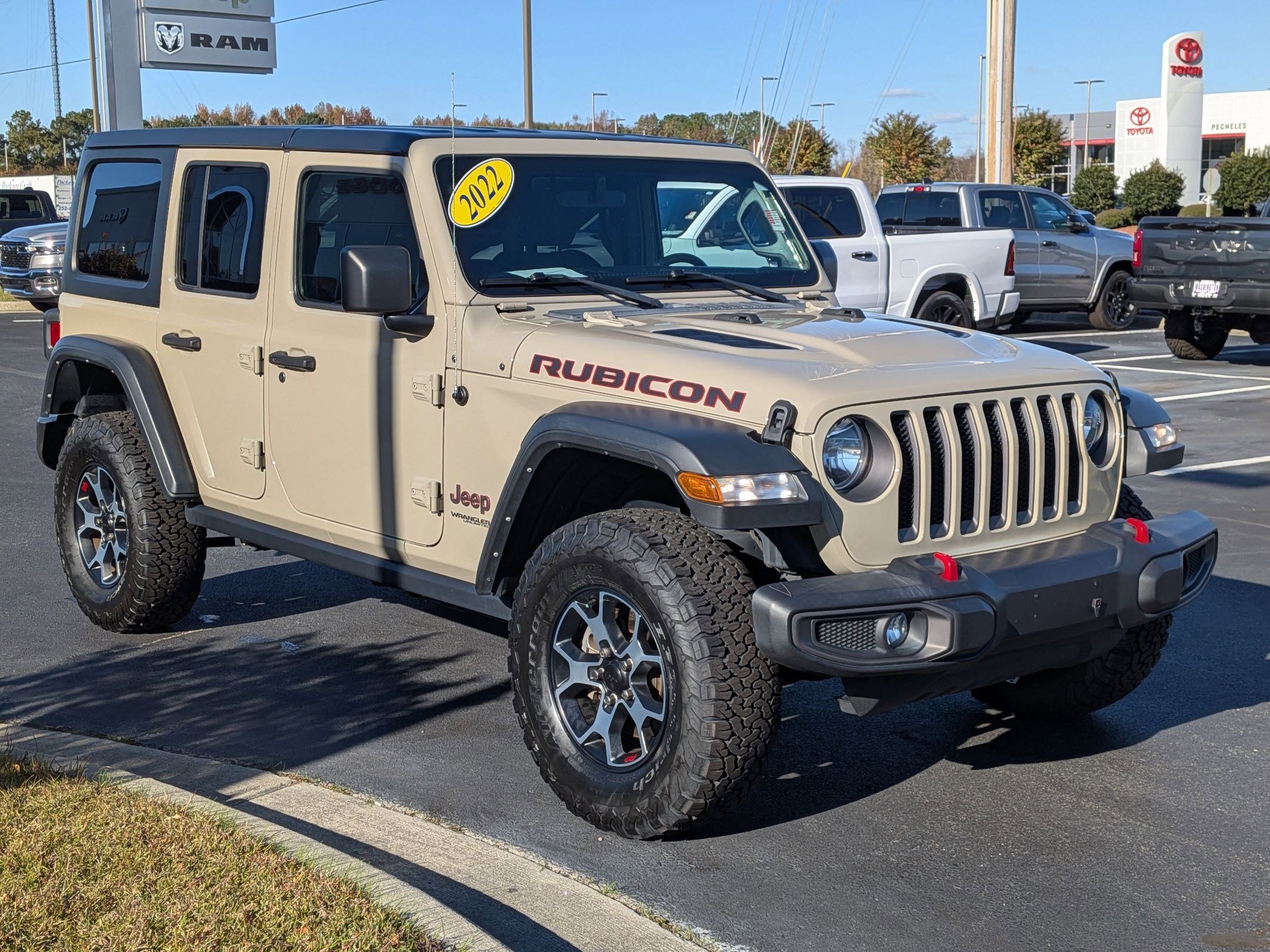 Used 2022 Jeep Wrangler Unlimited Rubicon image 3