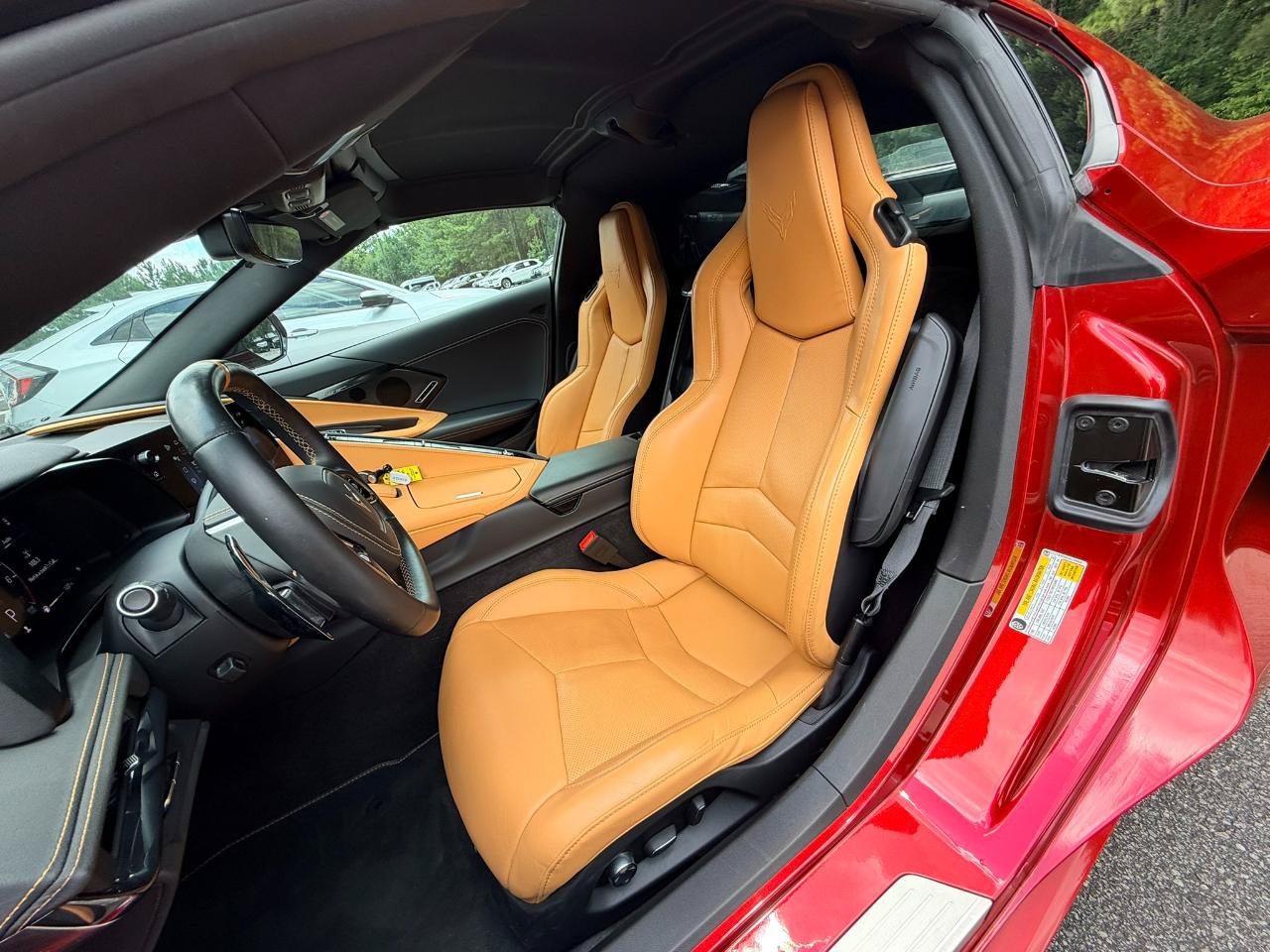 Used 2025 Chevrolet Corvette Stingray Preferred Cpe w/ Stealth Interior Trim Package RWD image 11