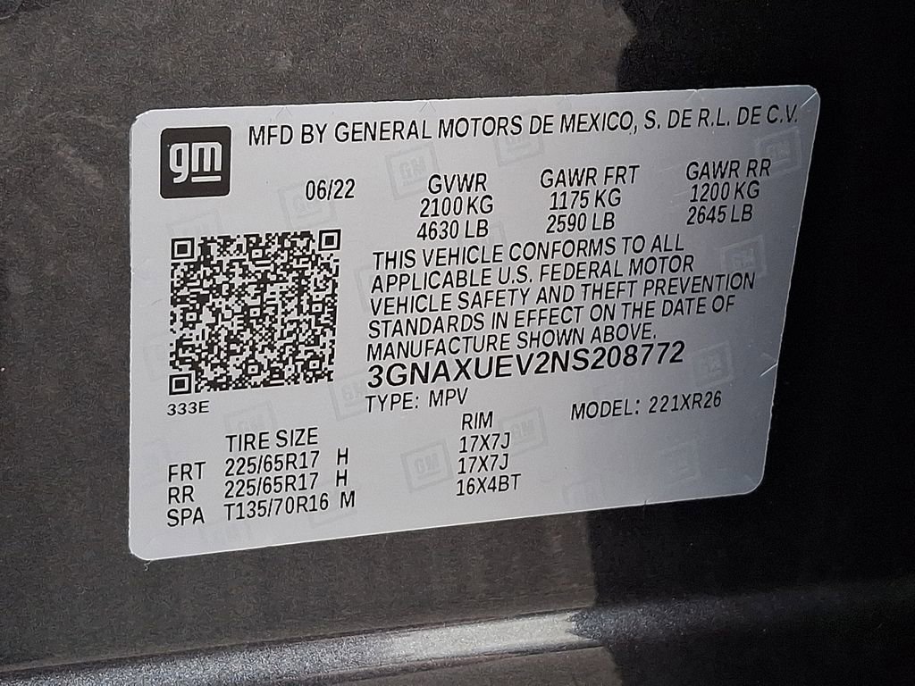 Used 2022 Chevrolet Equinox LT AWD/4WD image 27
