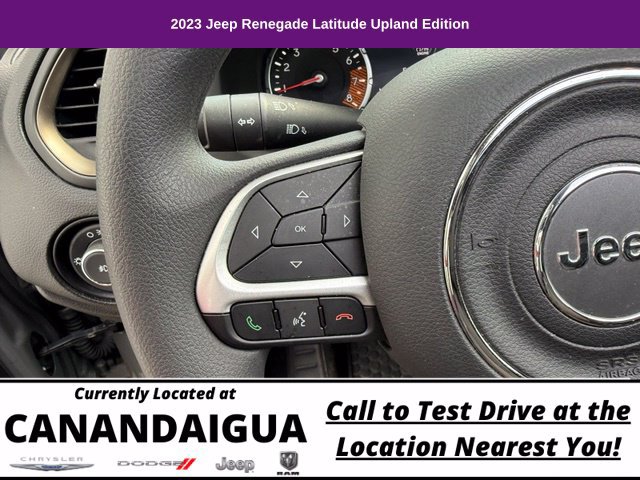 Used 2023 Jeep Renegade Latitude w/ Sun/Sound Group AWD/4WD image 16