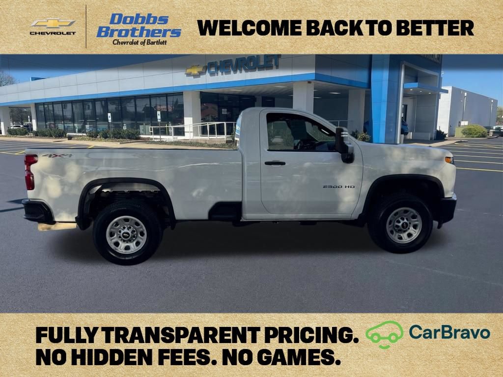 Certified 2020 Chevrolet Silverado 2500 W/T w/ WT Convenience Package AWD/4WD image 8
