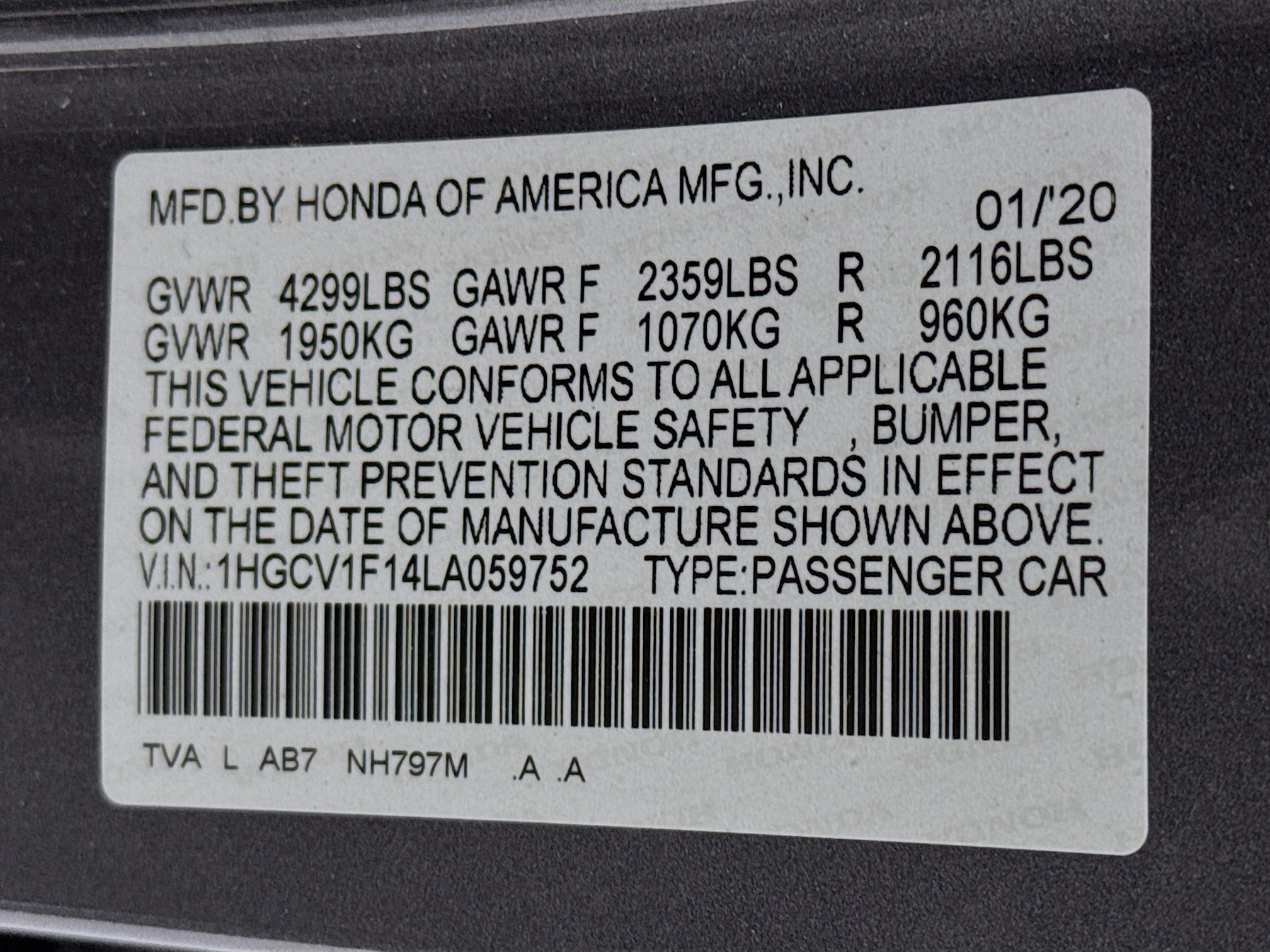 Used 2020 Honda Accord LX image 29