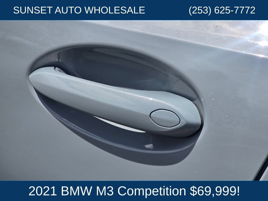 Used 2021 BMW M3 Competition RWD image 32