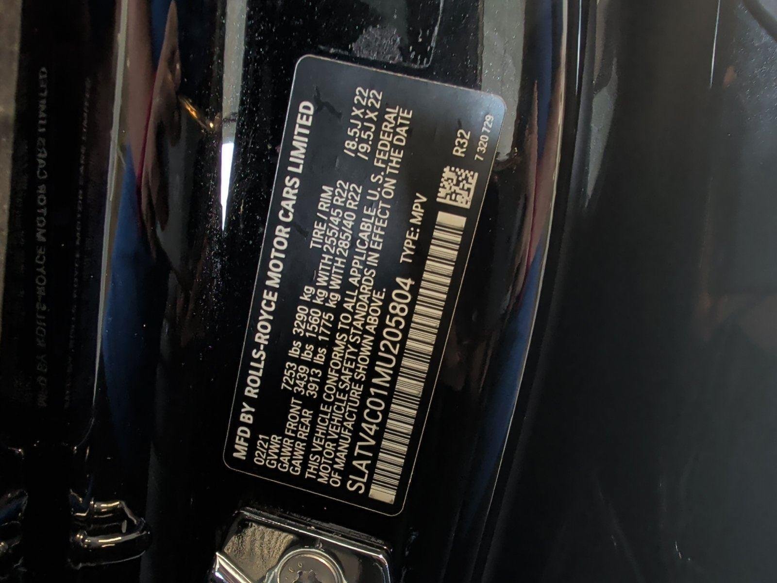 Used 2021 Rolls-Royce Cullinan AWD/4WD image 12