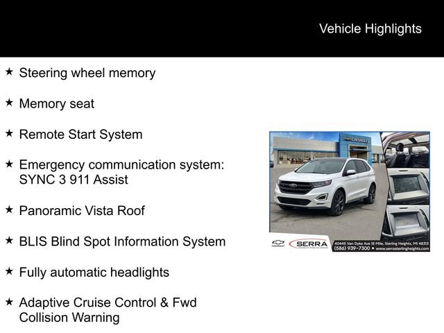 Used 2018 Ford Edge Sport w/ Equipment Group 401A image 5