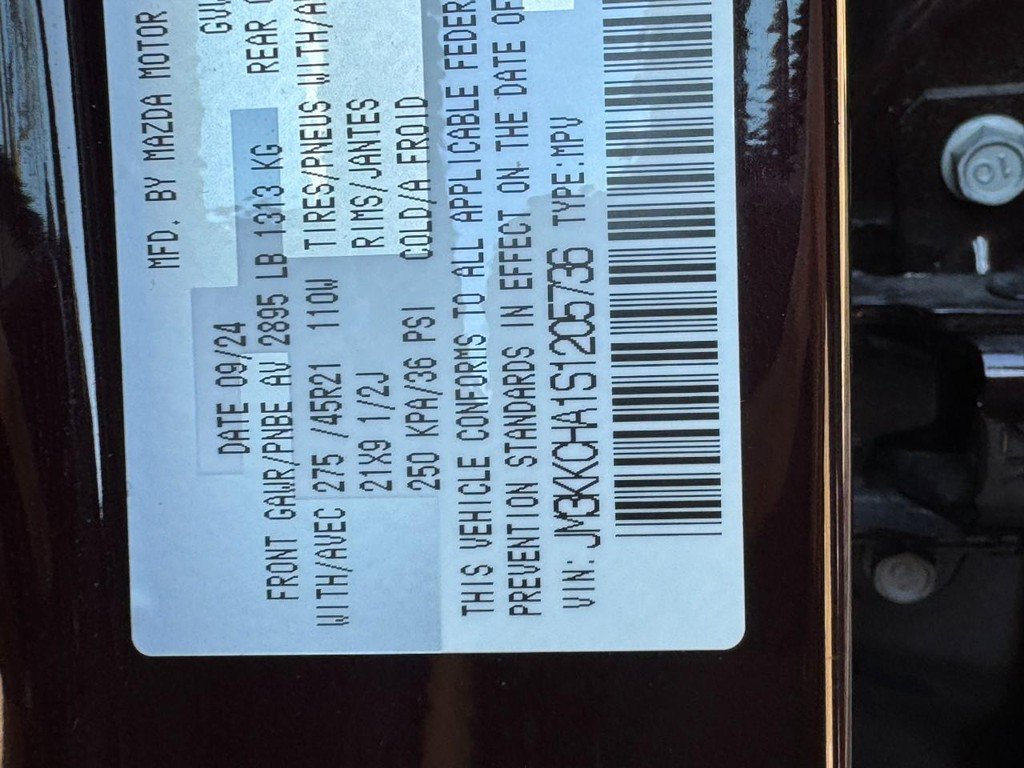 Used 2025 MAZDA CX-90 Plug-In Hybrid w/Premium Sport image 24