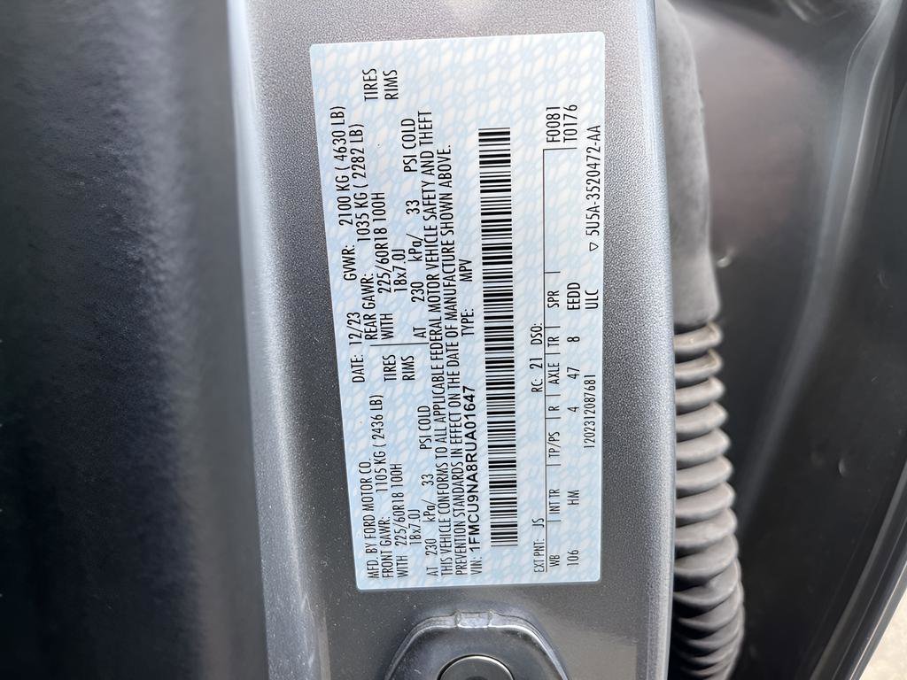 Used 2024 Ford Escape ST-Line Select w/ Tech Pack #2 AWD/4WD image 23