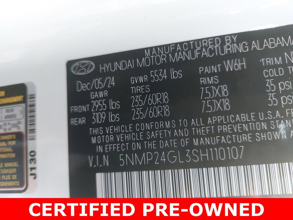 Used 2025 Hyundai Santa Fe SEL FWD image 41