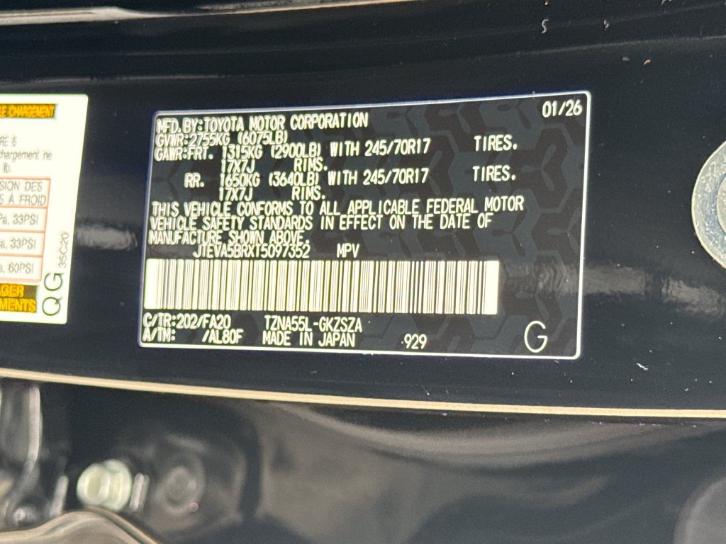 Used 2026 Toyota 4Runner SR5 AWD/4WD image 47