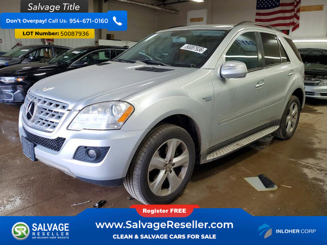 Used 2009 Mercedes-Benz ML 320 BlueTEC 4MATIC image 1