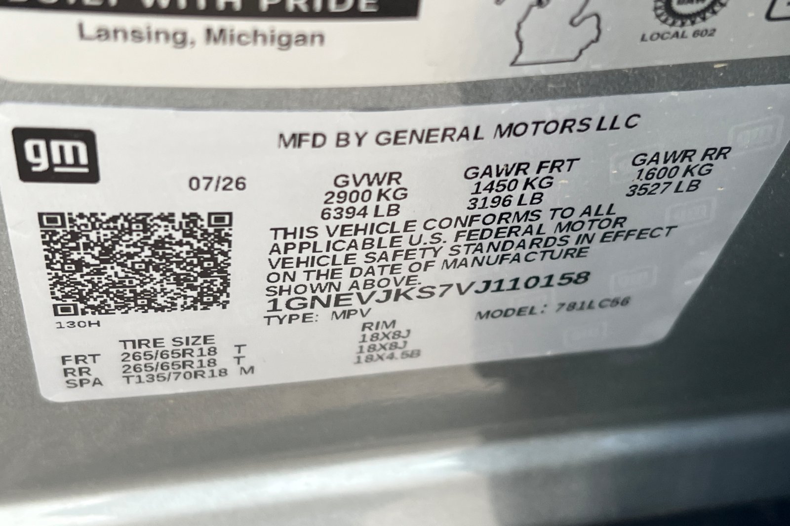 New 2027 Chevrolet Traverse Z71 w/ Enhanced Driving Package AWD/4WD image 24