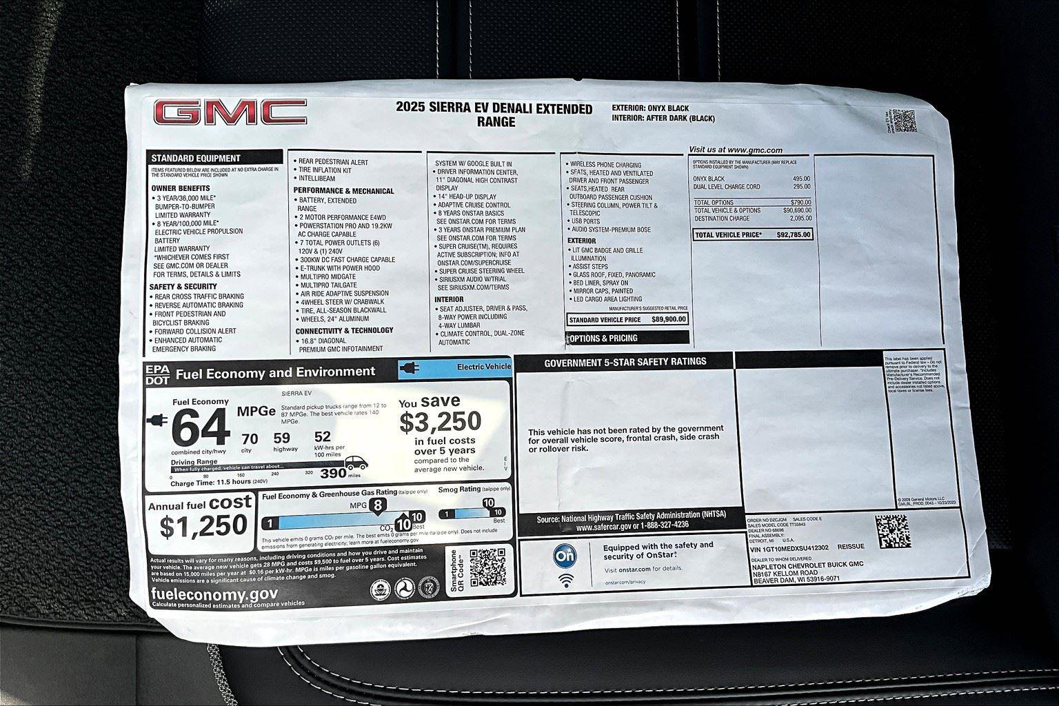 New 2025 GMC Sierra EV Denali image 13