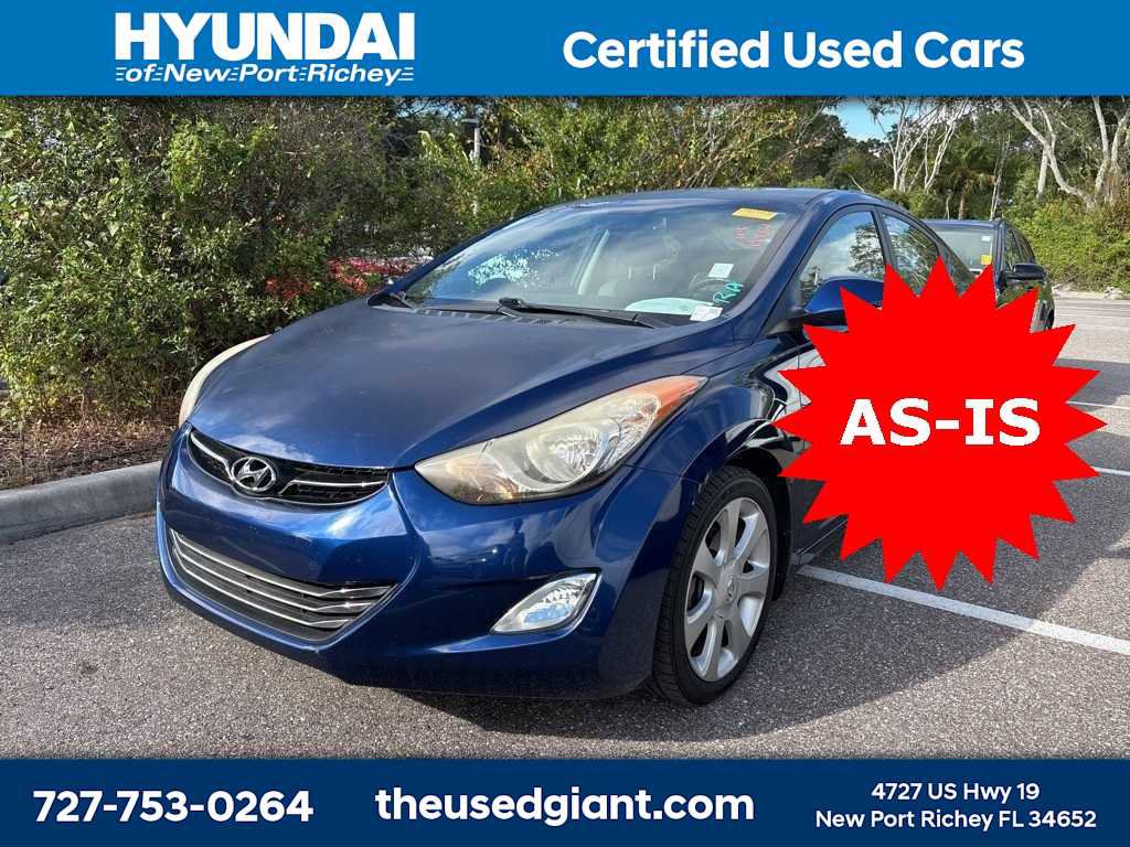 Used 2013 Hyundai Elantra Limited w/ Technology Pkg