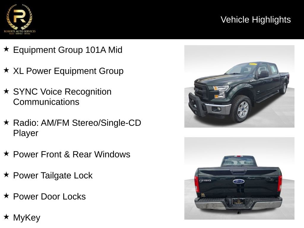 Used 2015 Ford F150 XL w/ Equipment Group 101A Mid image 9