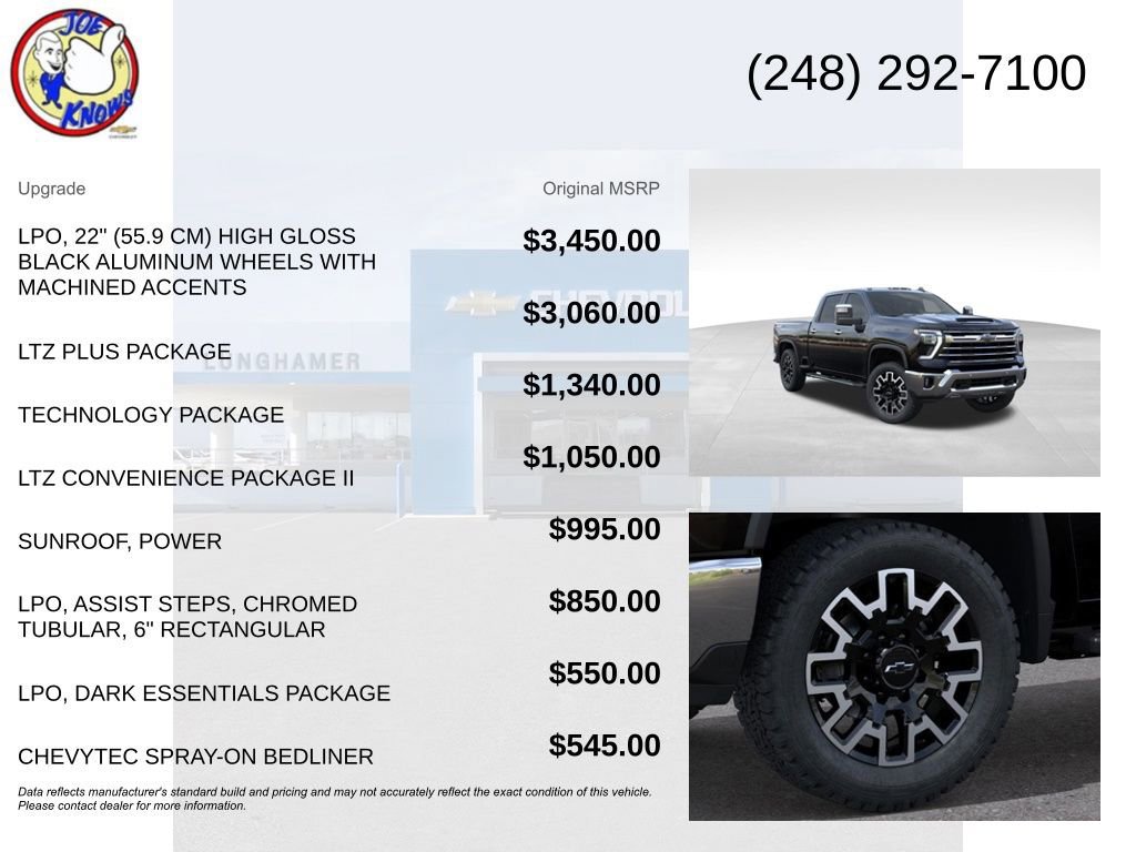 New 2025 Chevrolet Silverado 2500 LTZ w/ LTZ Plus Package image 5