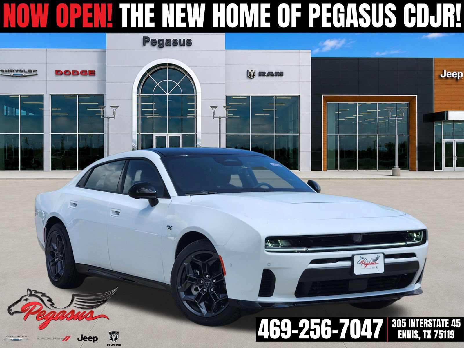 New 2026 Dodge Charger R/T AWD/4WD 360° Tour