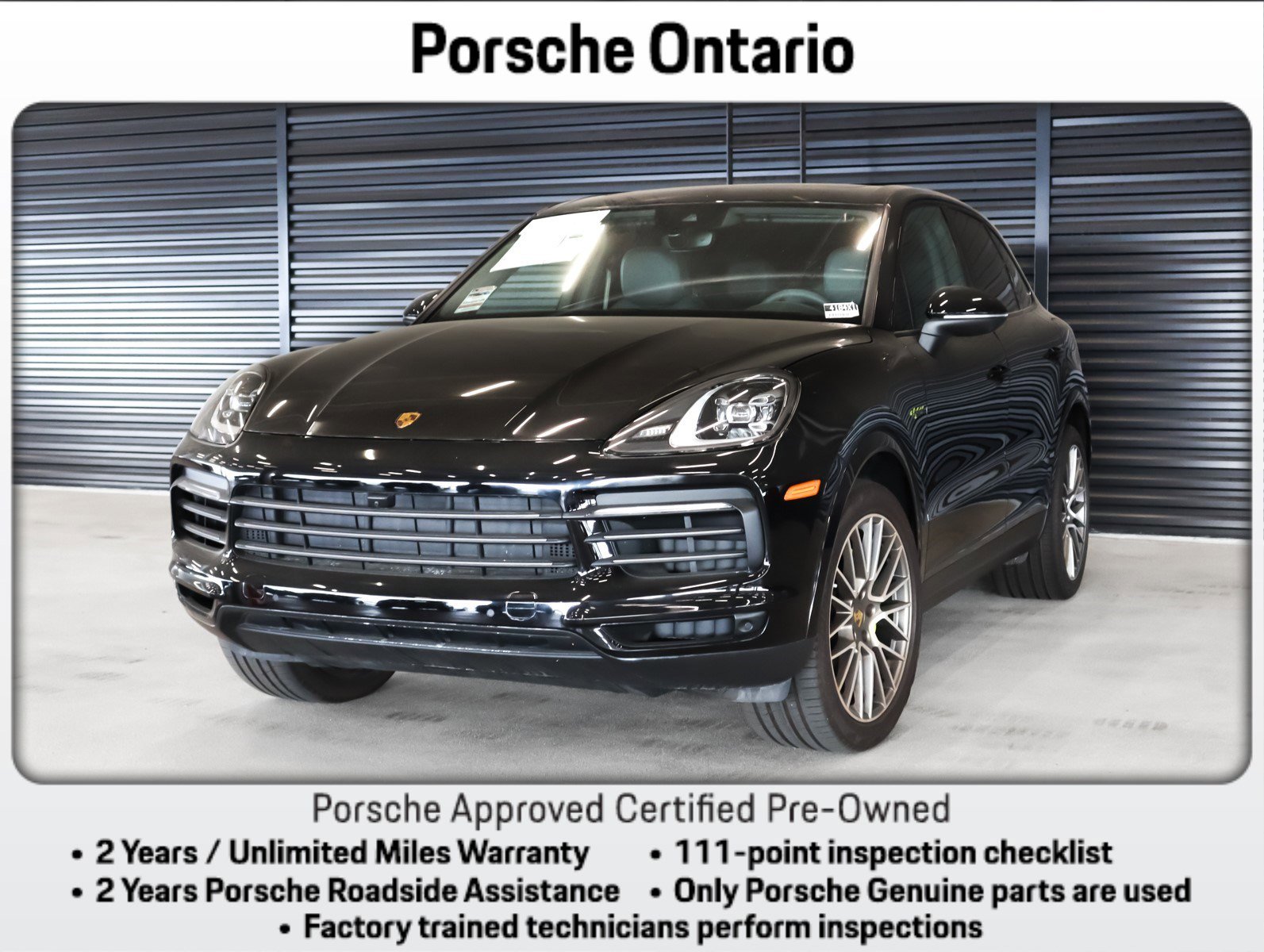 Certified 2023 Porsche Cayenne Platinum Edition