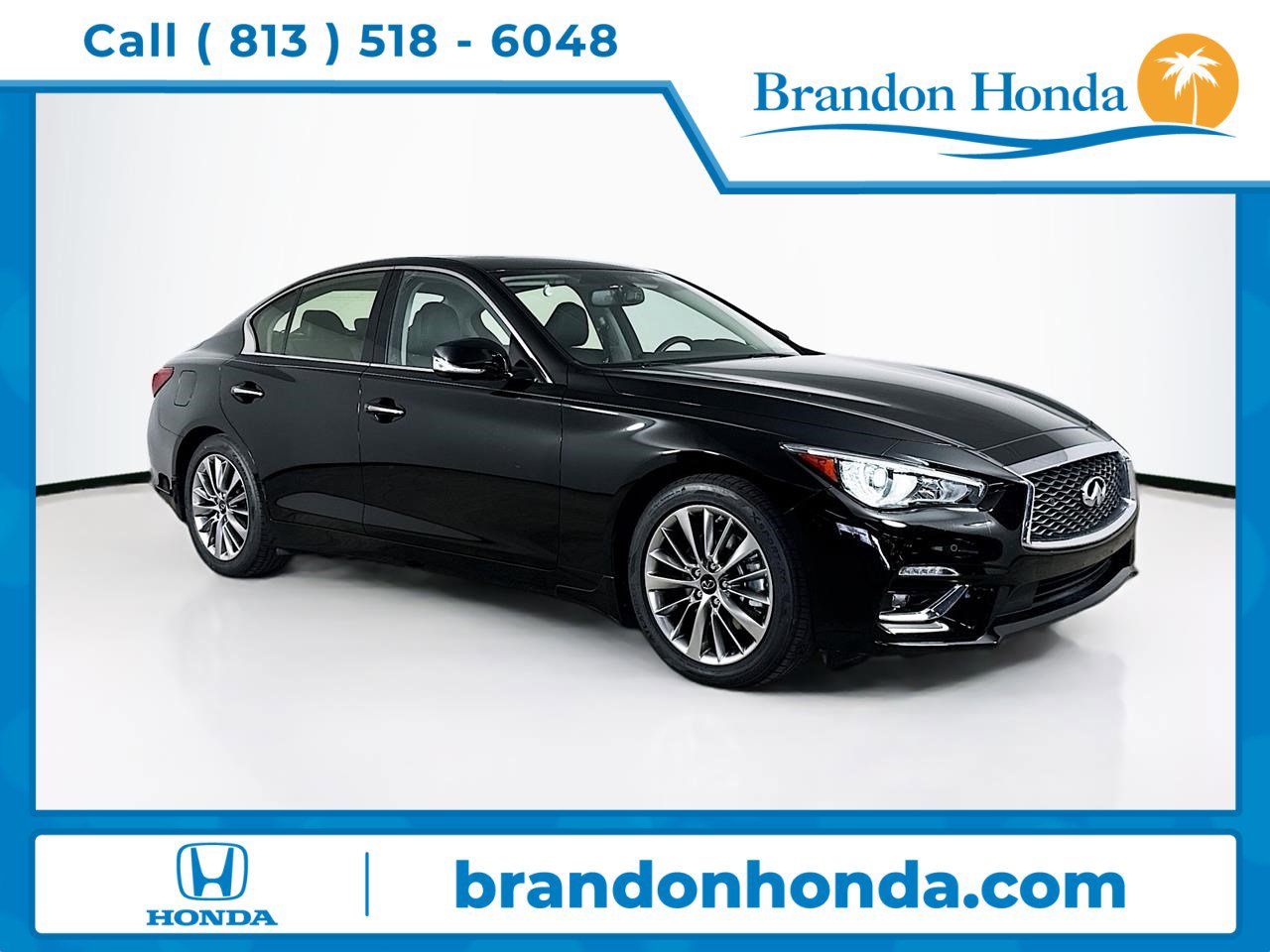 Used 2023 INFINITI Q50 Luxe w/ Cargo Package AWD/4WD image 1