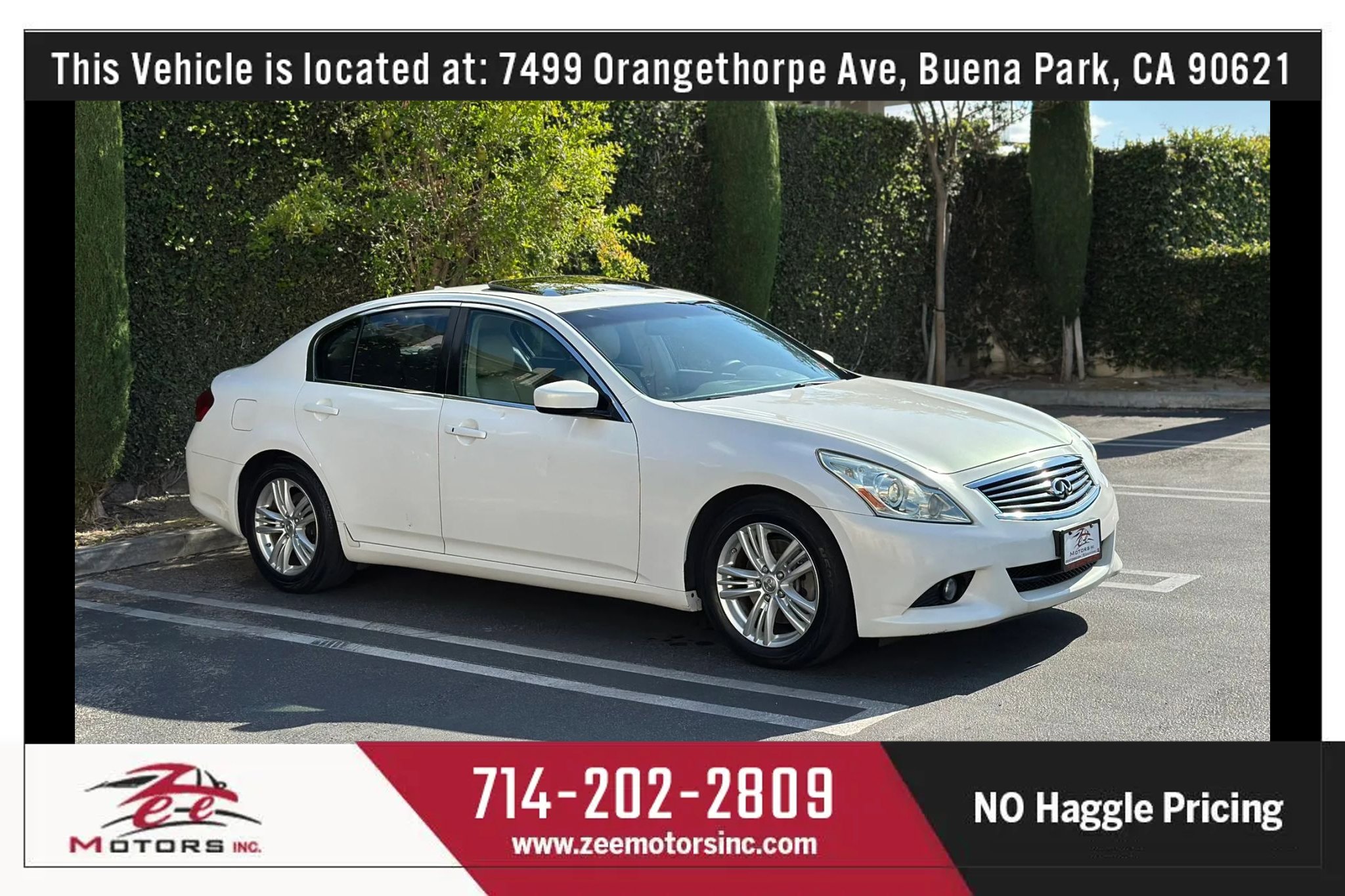 Used 2012 INFINITI G37 Journey w/ Premium Pkg RWD image 4