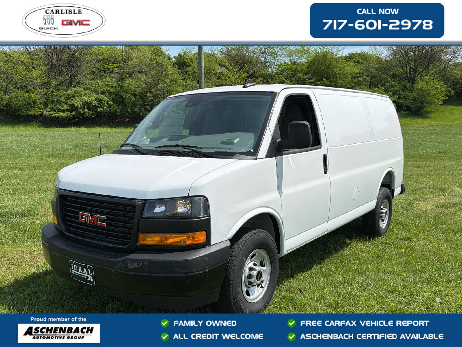 New 2025 GMC Savana 2500 w/ Driver Convenience Package
