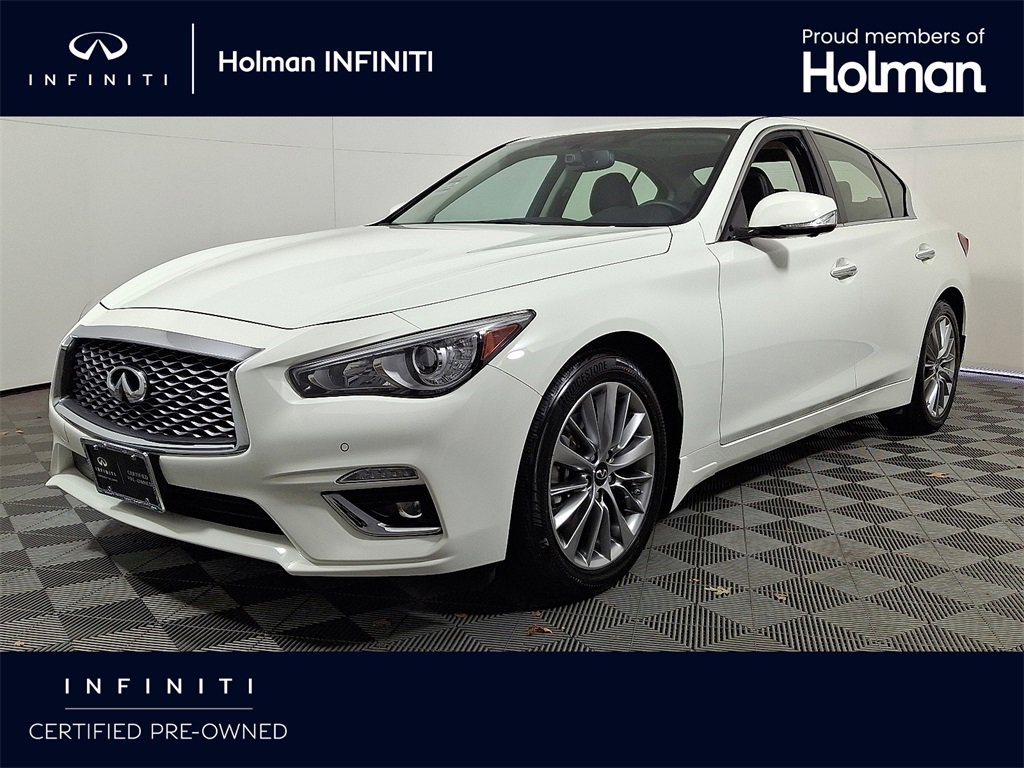 Certified 2022 INFINITI Q50 Luxe w/ Cargo Package