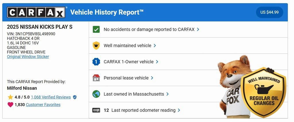 Used 2025 Nissan Kicks Play S image 27
