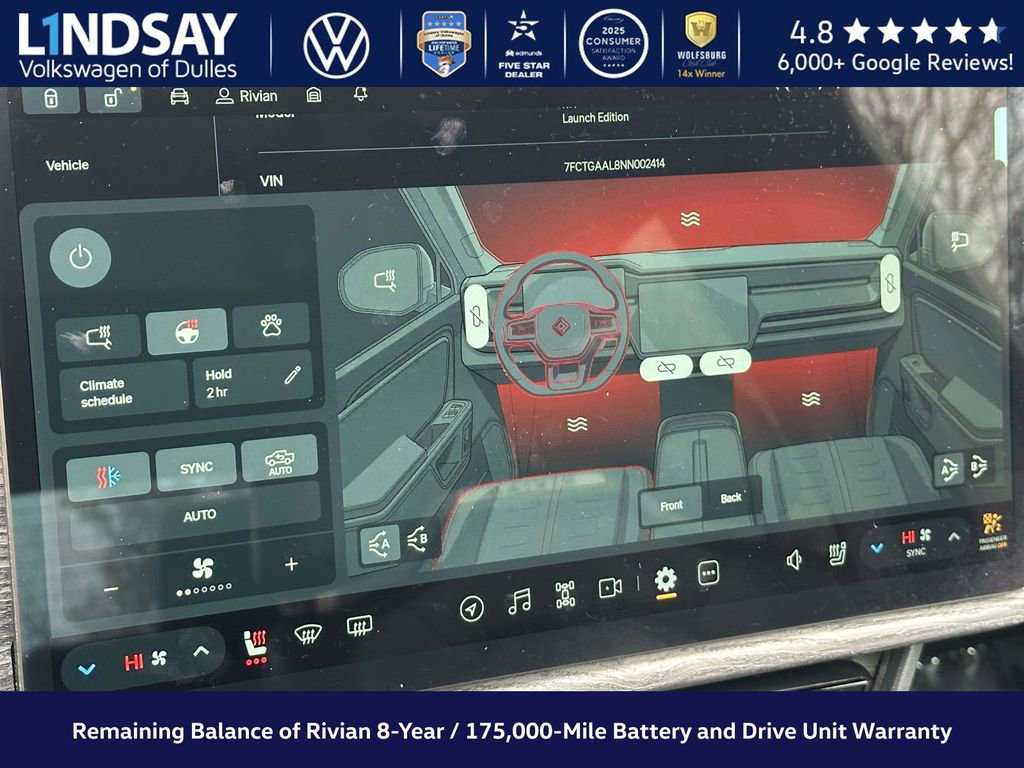 Used 2022 Rivian R1T Launch Edition image 18