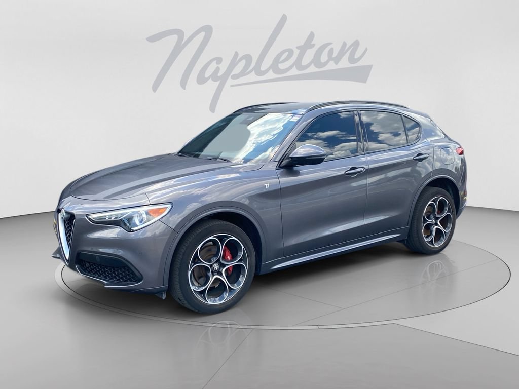 Used 2023 Alfa Romeo Stelvio Ti w/ Active Assist Plus Package AWD/4WD video 1