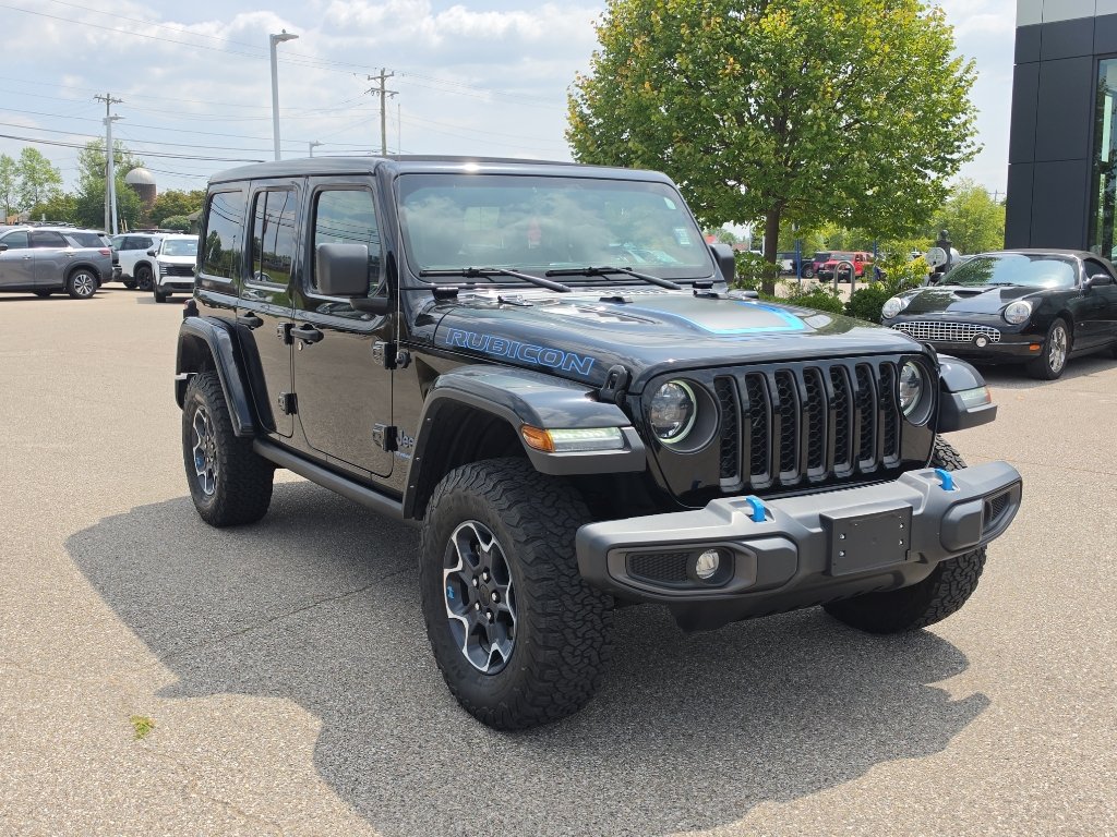 Used 2023 Jeep Wrangler Unlimited Rubicon 4xe w/ Cold Weather Group AWD/4WD image 8