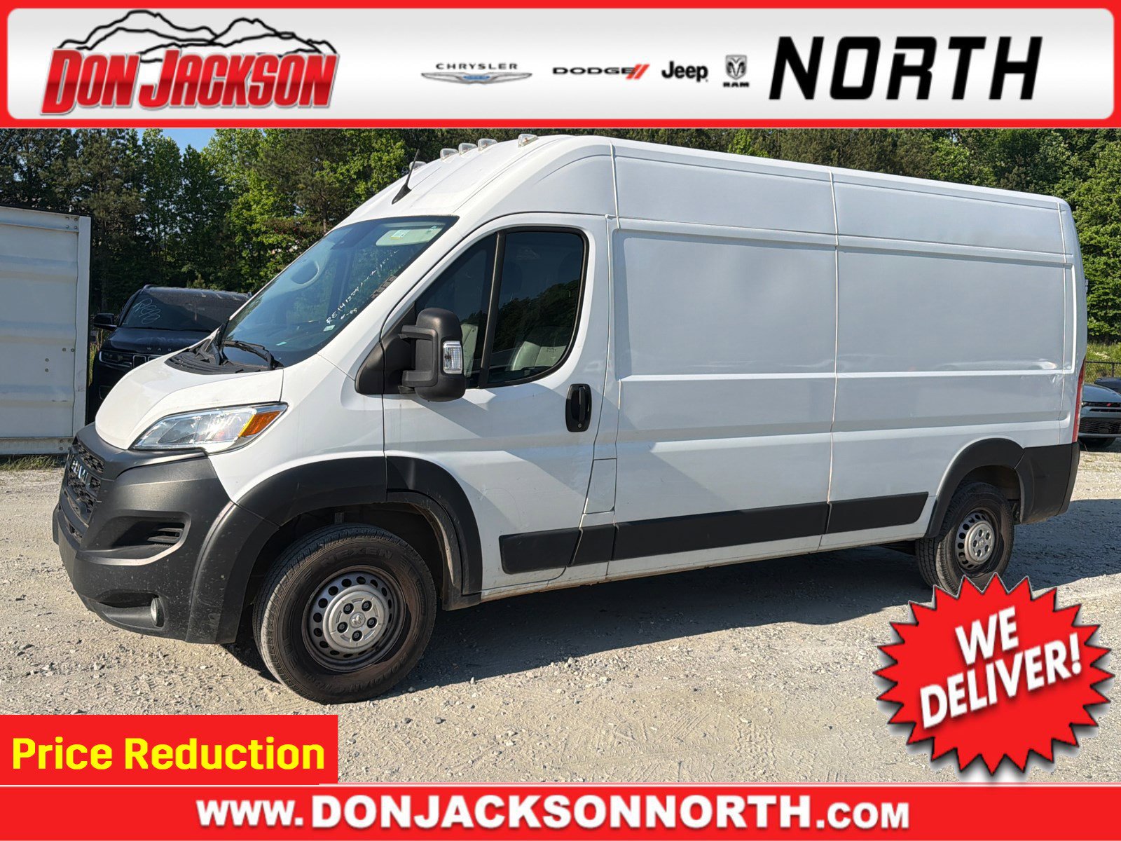Used 2024 RAM ProMaster 2500 w/ Convenience Group FWD image 1