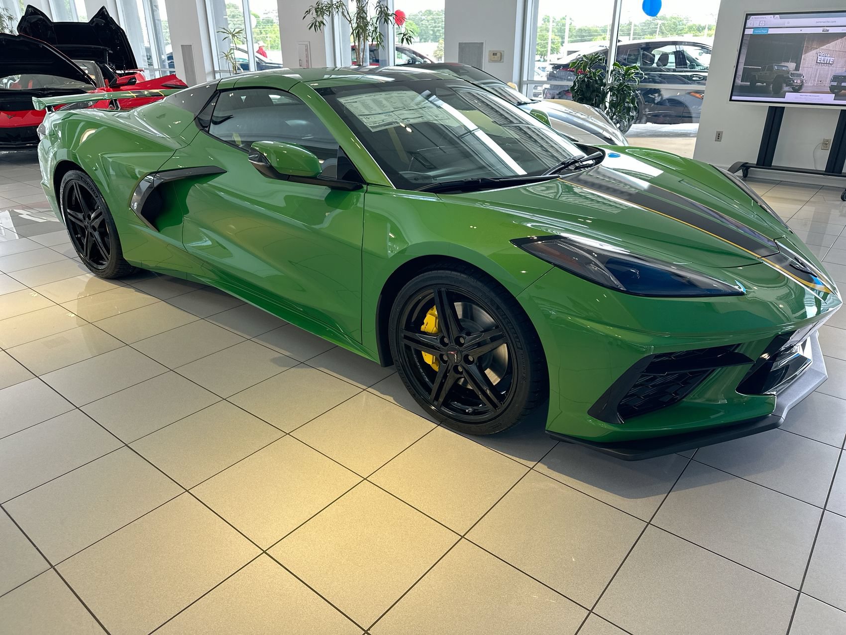 New 2026 Chevrolet Corvette Stingray Premium Conv w/ Z51 Performance Package RWD image 2
