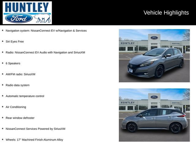 Used 2025 Nissan Leaf SV Plus FWD image 2