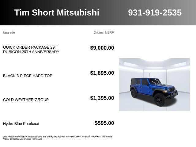 Used 2023 Jeep Wrangler Unlimited Rubicon 4xe AWD/4WD image 7