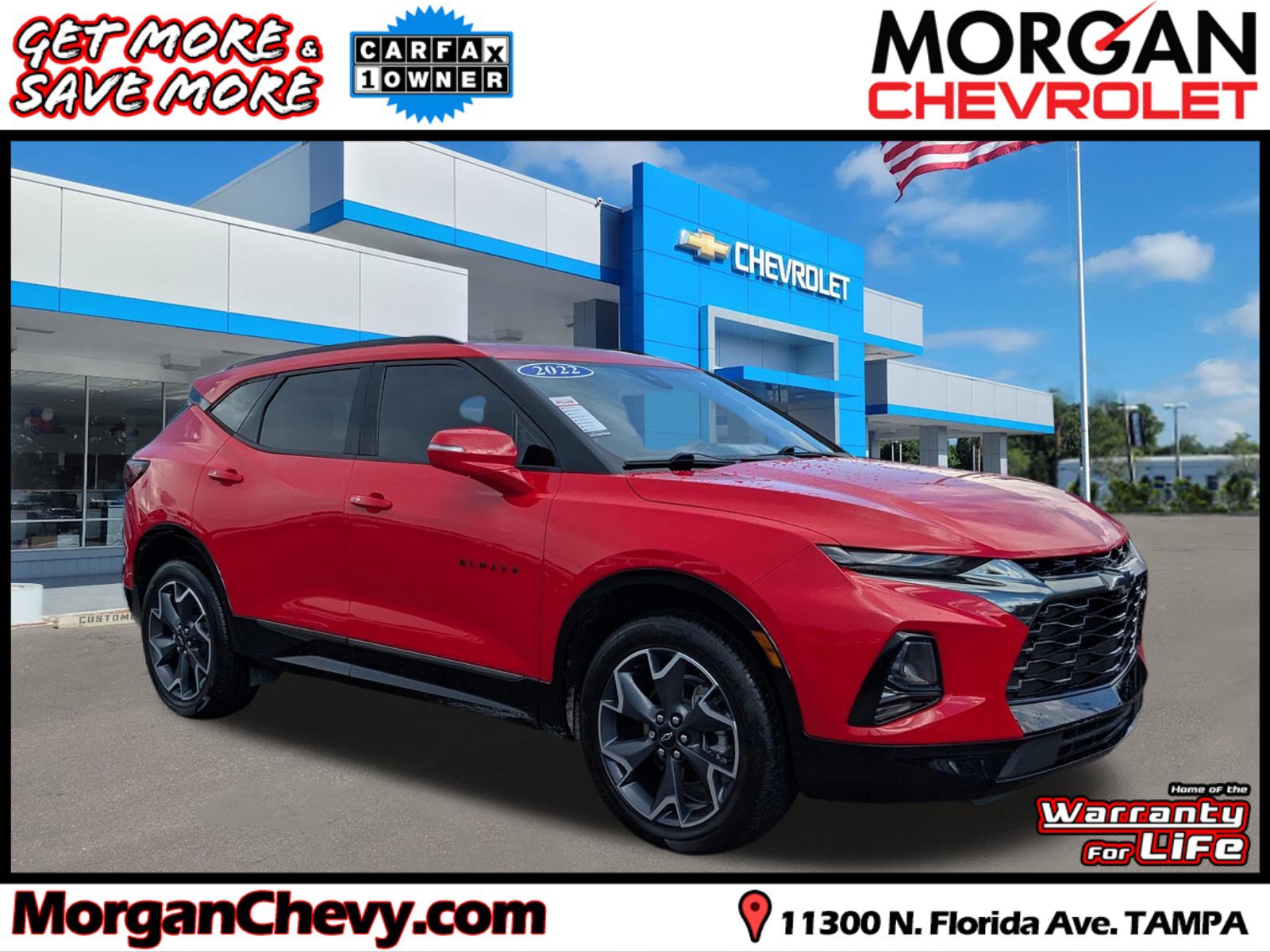 Certified 2022 Chevrolet Blazer RS